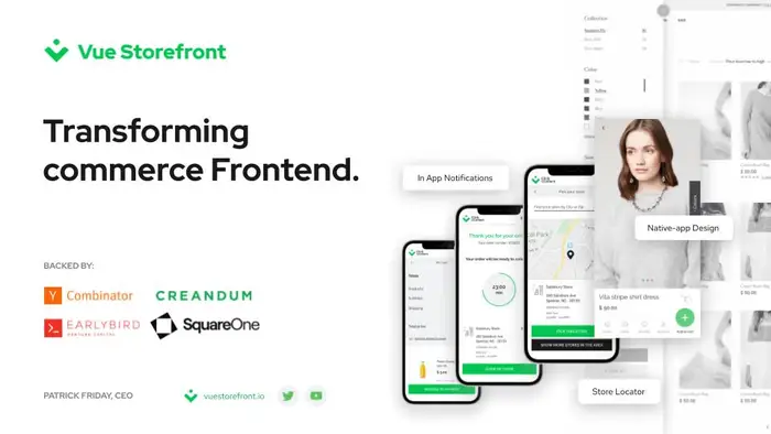 A Breakdown of Vue Storefront's E-Commerce Pitch Deck